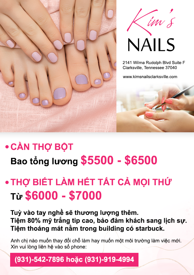 Kim's nail deals salon